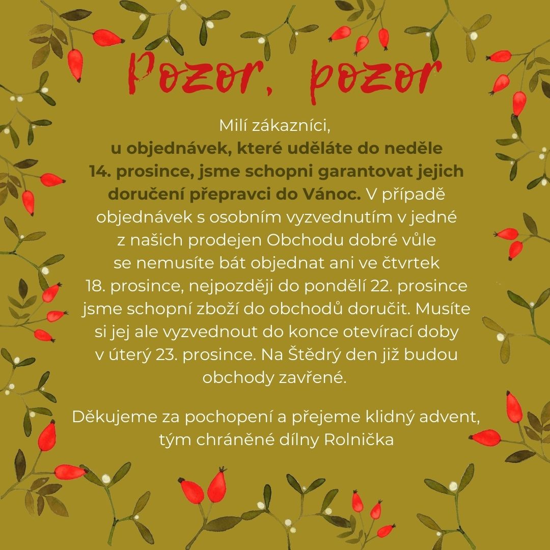 IG - Upozornění Vánoce  - banner na web (1080 x 1080 px)